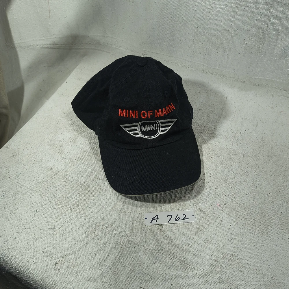 Port Authority Mini Of Marin Men's Adjustable Black MINI Logo Cap